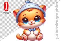 Cat Clipart - PNG File Product Image 1