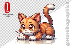 Cat Clipart - PNG File Product Image 1