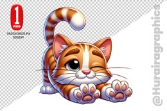 Cat Clipart - PNG File Product Image 1