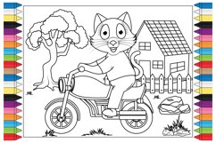 coloring animal cartoon for kids Product Image 1