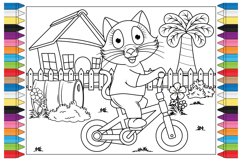 coloring animal cartoon for kids Product Image 1