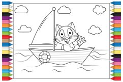 coloring animal cartoon for kids Product Image 1