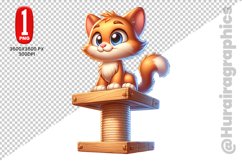Cat Clipart - PNG File Product Image 1