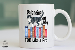 Funny Cat Reading Books Bookworm Bookish Era Sublimation Product Image 7