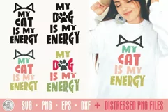 The Cat and Dog SVG Bundle designs will be useful for T-shirt, mugs, posters, signs, tote bags, pillows, phone case, and other items. 