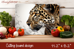 Cute cat love Cutting Board Sublimation Design | cats Product Image 1