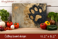 Cute cat love Cutting Board Sublimation Design | cats Product Image 1