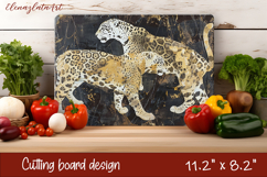 Cute cat love Cutting Board Sublimation Design | cats Product Image 1