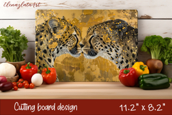 Cute cat love Cutting Board Sublimation Design | cats Product Image 1