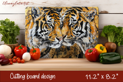 Cute cat love Cutting Board Sublimation Design | cats Product Image 1
