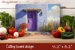 Summer landscape - cutting board design Product Image 1