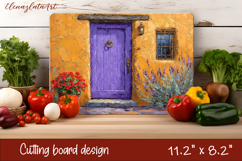 Summer landscape - cutting board design Product Image 1