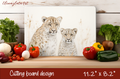 Cute cat love Cutting Board Sublimation Design | cats Product Image 1