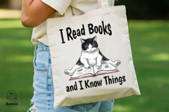 Funny Book Lover Cat Reading Bookworm Sublimation Png Product Image 5