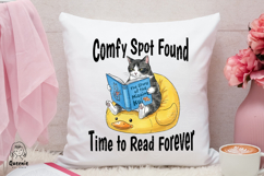 Funny Cats Bookworm Png Sarcastic Book Lover Quotes Product Image 3