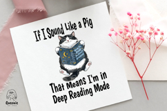 Funny Sleeping Cats Bookworm Sarcastic Book Lover Quotes Product Image 4