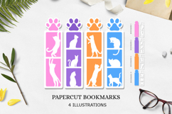 BUNDLE cat bookmark paper cut/ BUNDLE Cat Bookmark Product Image 7