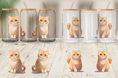 Glass Can Wraps Cat British Product Image 3