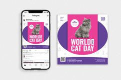 Cat Day vol.2 - Flyer, Poster, Instagram RB Product Image 2
