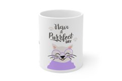 Cat Lover Mug Designs, Cat Mug Sublimation, Cat Mug PNG Wrap Product Image 3