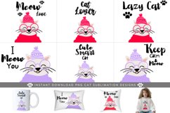 Cat PNG Bundle, Cat Quote Bundle, Cat Mom &amp; Cat Lover Bundle Product Image 1