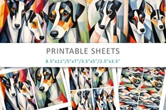 Animal Illustration, Digital Print, ATC Card Product Image 1