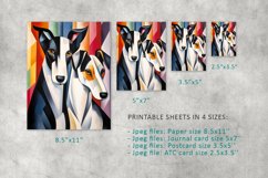 Animal Illustration, Digital Print, ATC Card Product Image 2