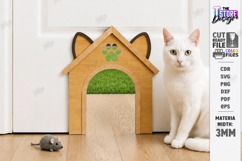 Wooden Cat Doors Laser Cut Bundle | Pet Friendly Home | CNC Product Image 5