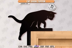 Door Corners Laser Cut Bundle|Cat Silhouette SVG|Wall Signs Product Image 10