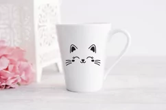 Cute cat face svg, cute cat svg, cat svg, cat face svg