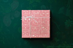 Hand-Drawn Cat Faces | Kawaii Animal Head | White Product Image 8