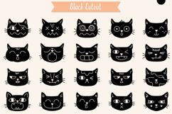 Hand-Drawn Cat Faces | Kawaii Animal Head Product Image 3
