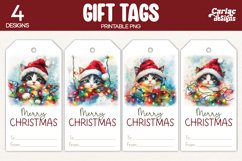 cat gift tags