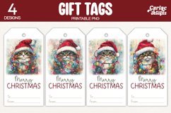 cat gift tags