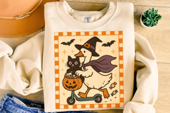 Halloween Fall Goose PNG, Halloween Cat PNG, Silly Goose PNG Product Image 3