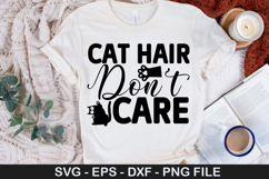 Funny Cat SVG Design - Busy Being a Cat Mama Product Image 4