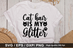 Christmas Cat SVG Design - Christmas T-shirt Design Product Image 5