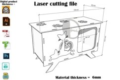 Cat House SVG 6mm - Laser Cut File Product Image 5