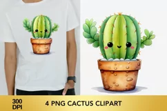 4 png cactus clipart, cactus sublimation png Product Image 2