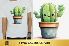 4 png cactus clipart, cactus sublimation png Product Image 2