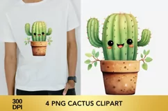4 png cactus clipart, cactus sublimation png Product Image 3