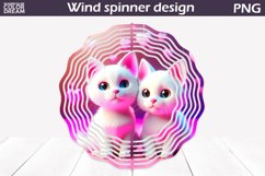Cute Cat Wind Spinner | Funny Cats Wind Spinner Product Image 1