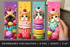 Cat lover bookmarks printable sublimation bookmark design Product Image 1