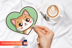 Cat Lover Sticker, Cat Decal, Animal Lovers Sticker Product Image 1