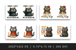 Cat Lover mug wrap printable sublimation design Product Image 2