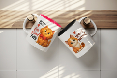 Cat Lover mug wrap printable sublimation design Product Image 3