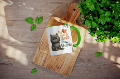 Cat Lover mug wrap printable sublimation design Product Image 4