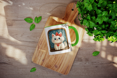 Cat Lover mug wrap printable sublimation design Product Image 4