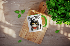 Cat Lover mug wrap printable sublimation design Product Image 4