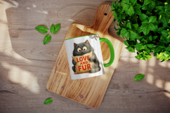 Cat Lover mug wrap printable sublimation design Product Image 4